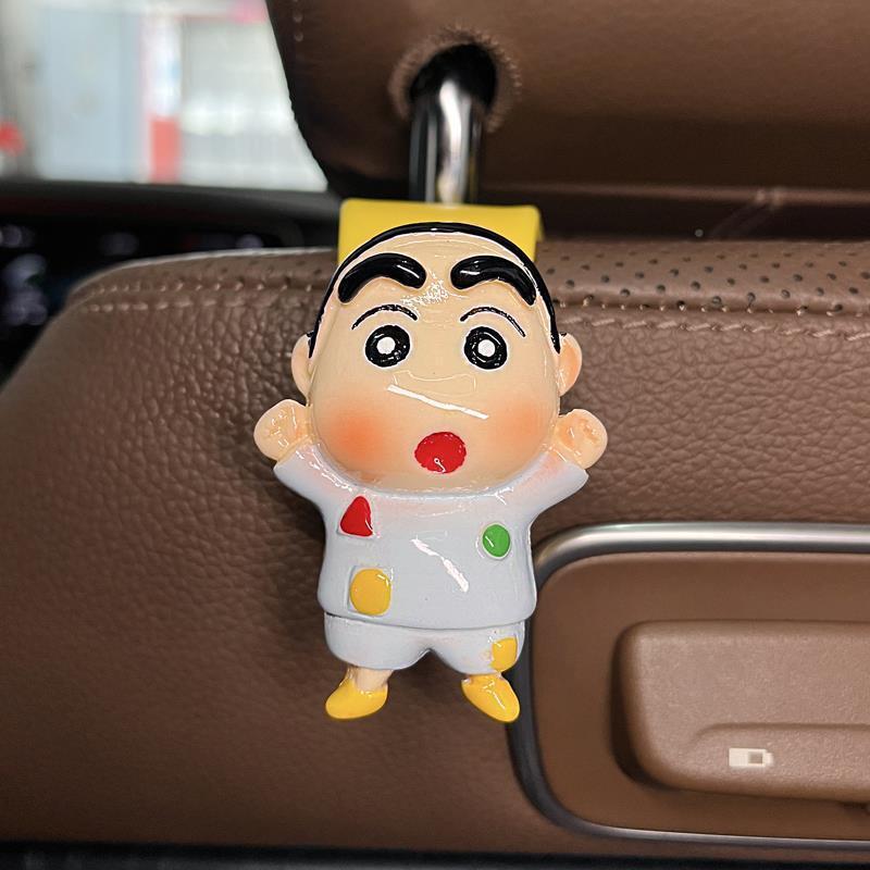 Asiento del automóvil trasero gancho de dibujos animados gancho de automóvil detrás de lindo 2024 nuevo gancho multifuncional montado en el automóvil