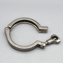 包邮304不锈钢卡箍精铸重型加厚卫生级抱箍快装卡盘卡扣接头管夹