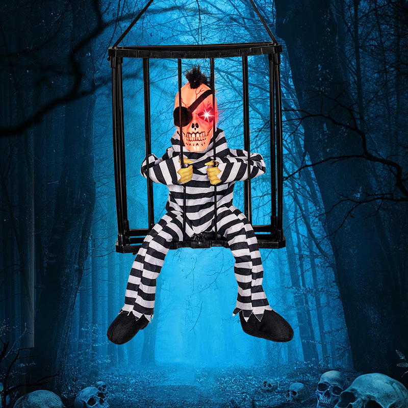 電動ケージ鬼ハロウィーン発光檻鬼の声がほえる|undefined