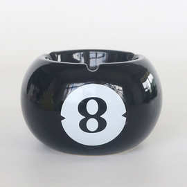 烟灰缸芒果大蒜蒸笼个性潮流客厅防灰尘带盖办公ins风陶瓷烟灰器