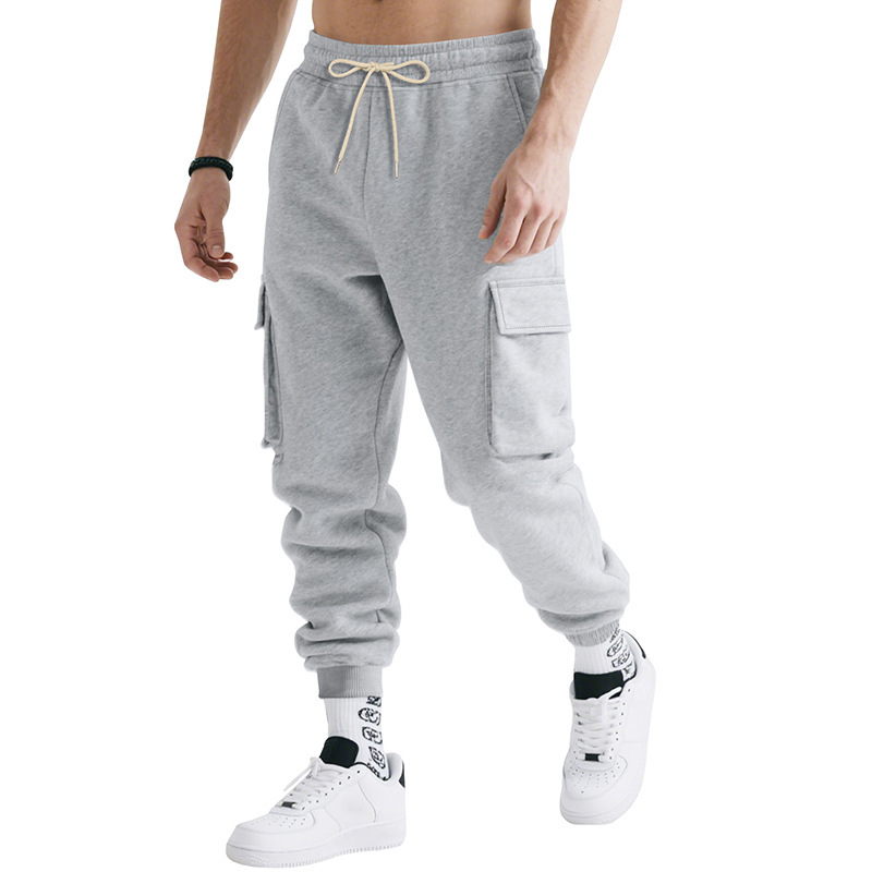 26 Cross-Border Herbst/Winter Amerikanischer Stil Schweres, lockerer High-Street-Freizeit-Sports-Herren-Cargo-Anzug mit vielen Taschen_voghion.com