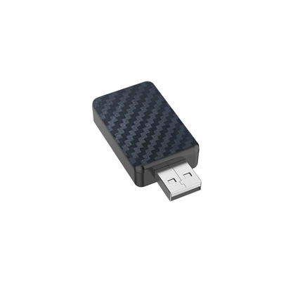 Wired to Wireless Carplay – Simsiz CarPlay və Android Auto - striped-black-wireless-carplay-box
