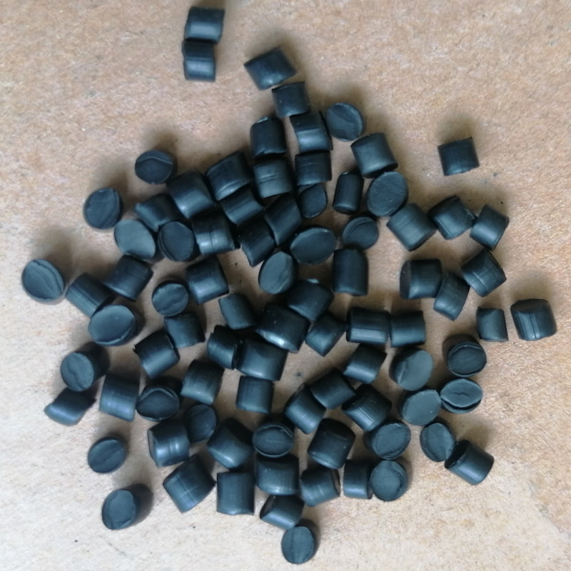 TPE导电塑料 导电1-2次方 电阻值50欧姆 超导TPE天线材料本色黑色