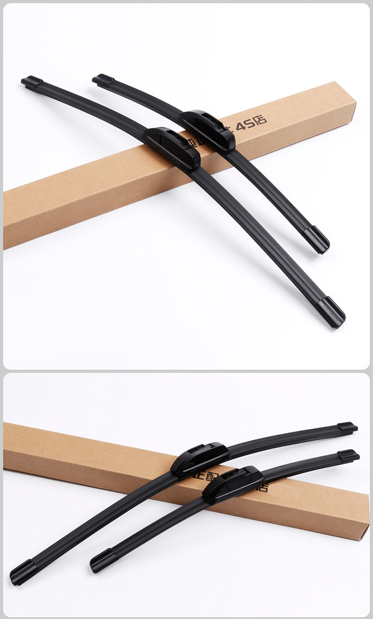 Dongfeng Fengguang 580 car wipers, frameless wiper blades, original wiper rubber strips for 2018, 2017, and 2016 models
