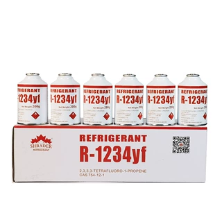 定制加工R1234yf制冷剂 汽车用品空调冷媒 出口欧美新型小罐雪种