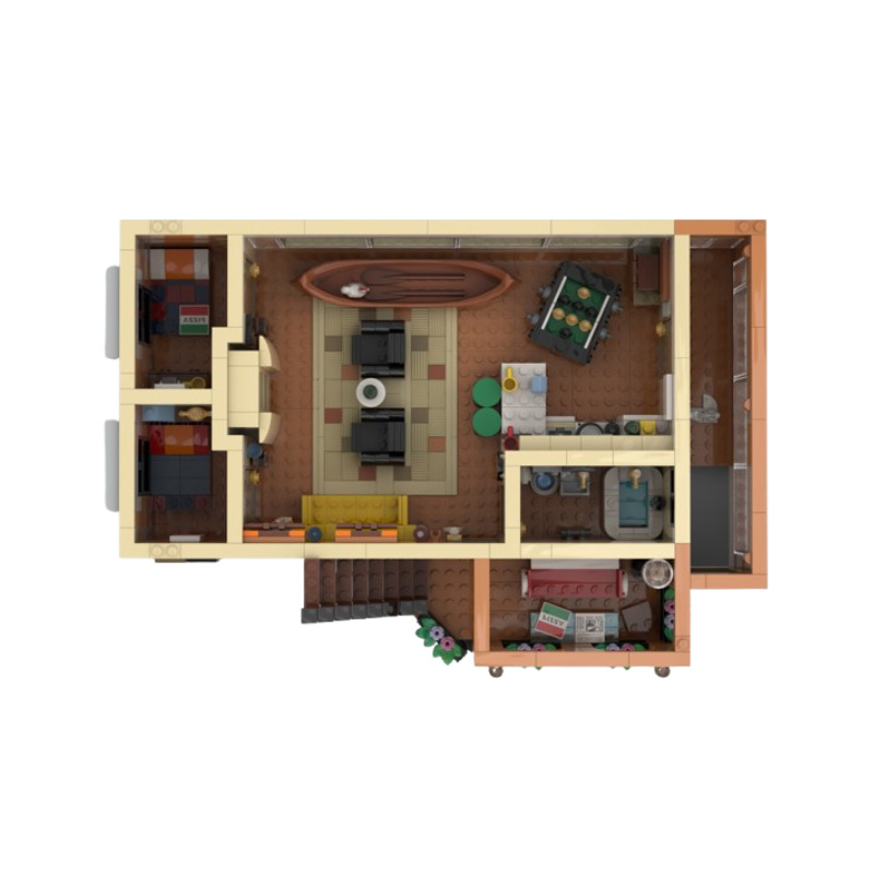 Apartment Diy Construction Building Blocks Educational Model_voghion.com