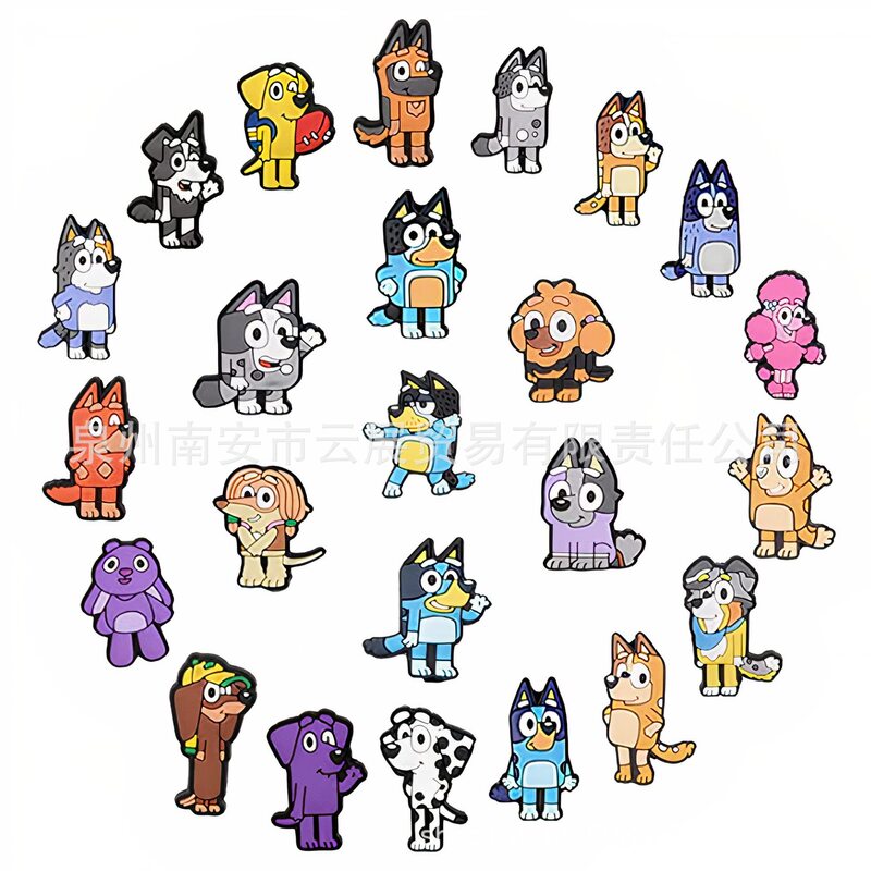 Puppy Series 24 shoes accessories buckle Clog cross-border exclusive for new cross-border detachable hole shoes soft shoes