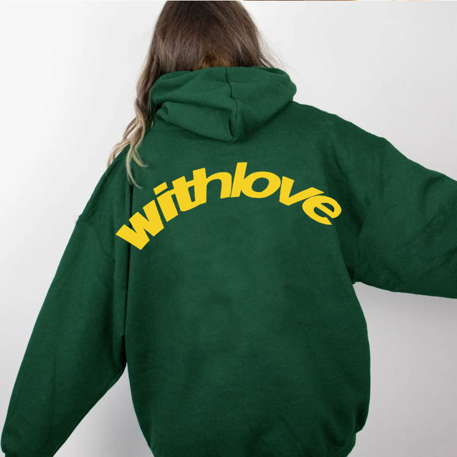 진한 녹색 노란색 글자