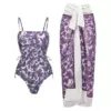 Y17 purple printed set