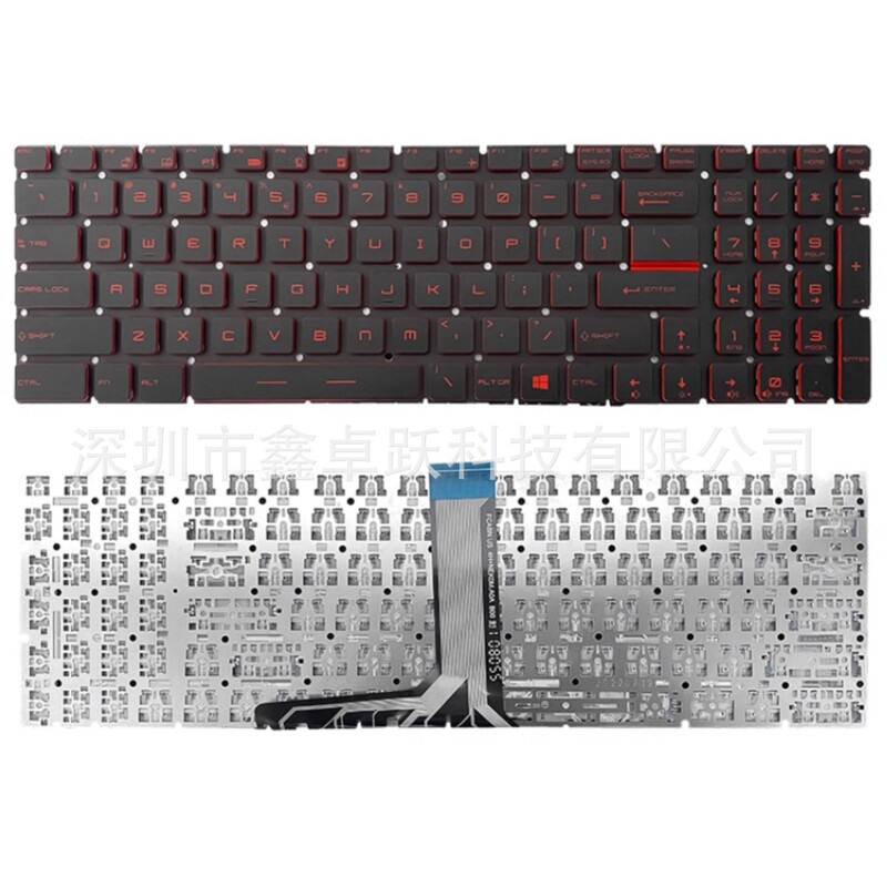 Usru Is Suitable for Msi Gl65 Gl72M Gp62 Gp65 Gp72 Gp75 Gv62 Ge62 Keyboard Ge72