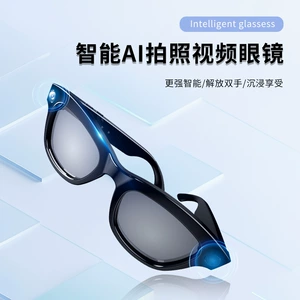 Новые умные стекла съемки AI Polarize Glasses Bluetooth App Music Playback с камерой видеозаписи 500 Вт пикселей