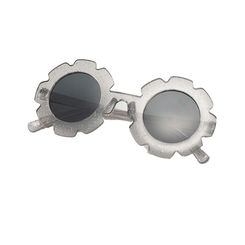 Gafas de Sol Infantiles Forma de Flor de Plástico y AC con Protección UV400 para Protección Solar y Viajes image 11