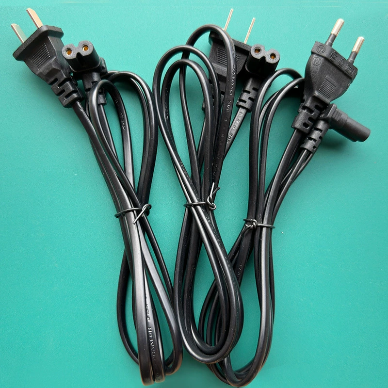 Угловой шнур питания L-образной формы (90 градусов), восьмиобразный, в форме вилки, европейского, американского и британского стандарта, для проекторов