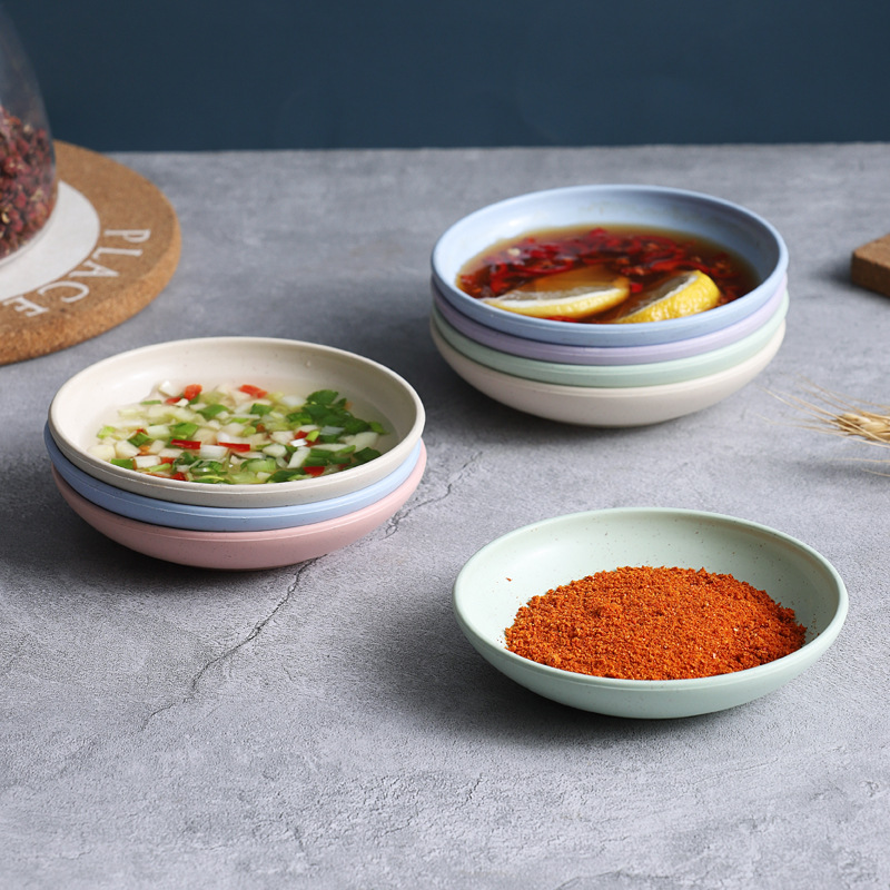 Japanese-style dipping sauce plate, household vinegar plate, seasoning plate, soy sauce plate, restaurant snack small dish, peanut dipping plate