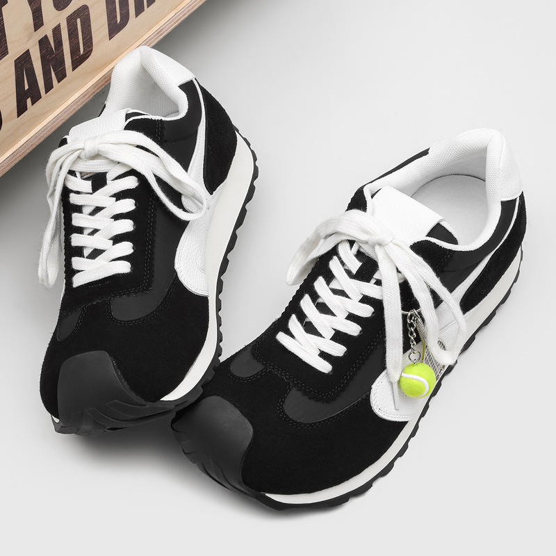 2026 New Model Men's Tennis Sneakers Comfortable Height-Increasing Casual Shoes Fashion Versatile Casual Shoes 22679