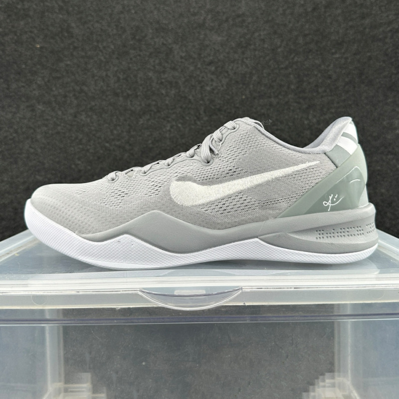 高品质Kobe8科比8代复刻实战运动篮球鞋男湖人白金紫中国红全明星|undefined