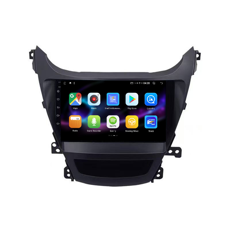 Suitable for 14-16 Models of Hyundai Elantra Android Large-Screen Central Control Navigation Stereo Gps Reversing Camera