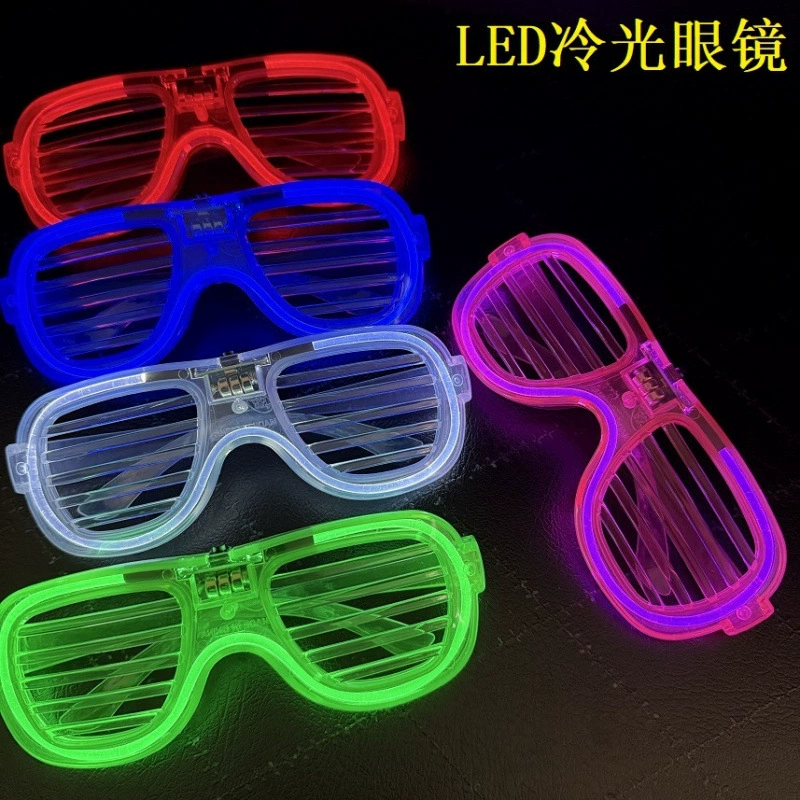 Светодиодные трансграничные жалюзи для лучей творческие очки Барная вечеринка атмосфера реквизит детские игрушки