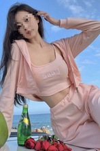 休闲运动服套装女春秋装时尚减龄网红炸街宽松显瘦百搭三件套