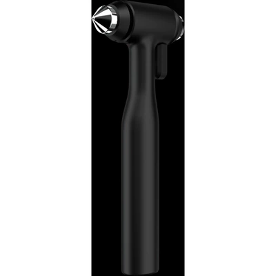 Window Glass Breaker, Car-Mounted Self-Defense | Qəza çəkici - car-safety-hammer-all-aluminum-alloy-tungsten-steel-head-black