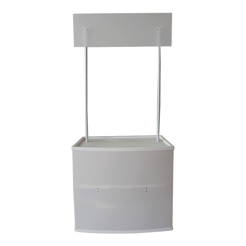 Expositor Plegable de PP, Fabricado en Shanghái, Mesa Publicitaria, Mesa de Cosméticos, Mesa de Degustación para Supermercados, Mesa de Inscripciones, Expositor Portátil