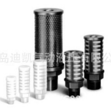 TKC消音器SL-600/1分2分3分4分6分1寸多种口径规格直通直角三通