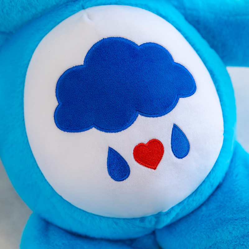 Oso de peluche arcoíris con ojos brillantes, muñeco de peluche, compañero infantil, regalo de cumpleaños, venta al por mayor, elementos arcoíris