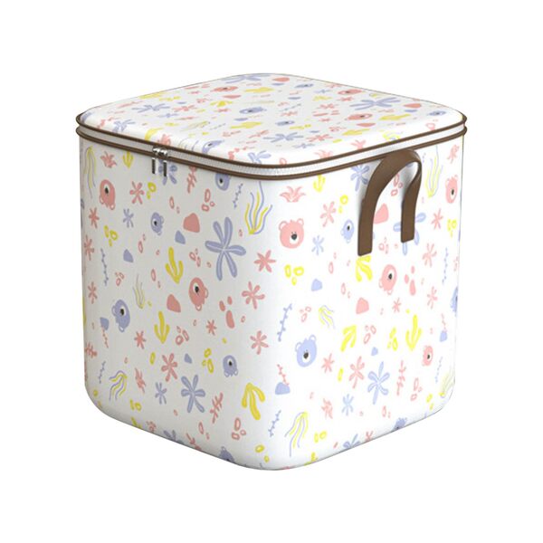 Storage box non-woven cloth with zipper