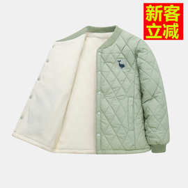 校服神器儿童棉服内胆棉衣棉袄棒球服中大童秋冬季加绒加厚保暖衣