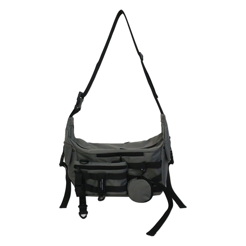 2026 New Style Personalized Street Fashion Workwear Crossbody Bag Large Capacity Unisex Shoulder Bag Detachable Men's Functional Bag