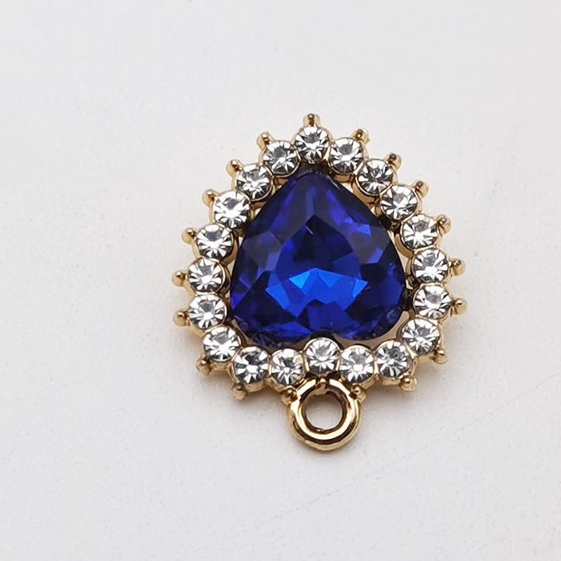 インスタイルラブ合金ラインストーンペンダントジュエリーアクセサリー diy ブレスレットペンダント衣類ギフトボックス装飾アクセサリー|undefined