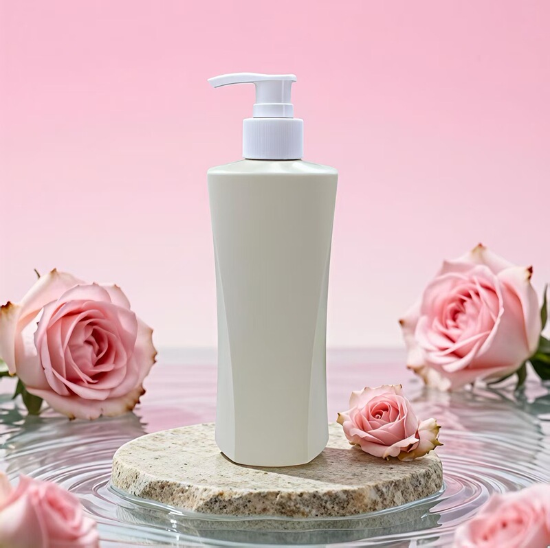 Pe Bottle for Washing and Care Products, 410ml, 28 Teeth, 41g, Daily Chemical Packaging Material Bottle, Shampoo Bottle, Cosmetic Bottle, Source Factory