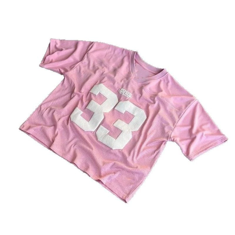 Sports T-shirt hip-hop style, American style, with short sleeve, for beloved, print
