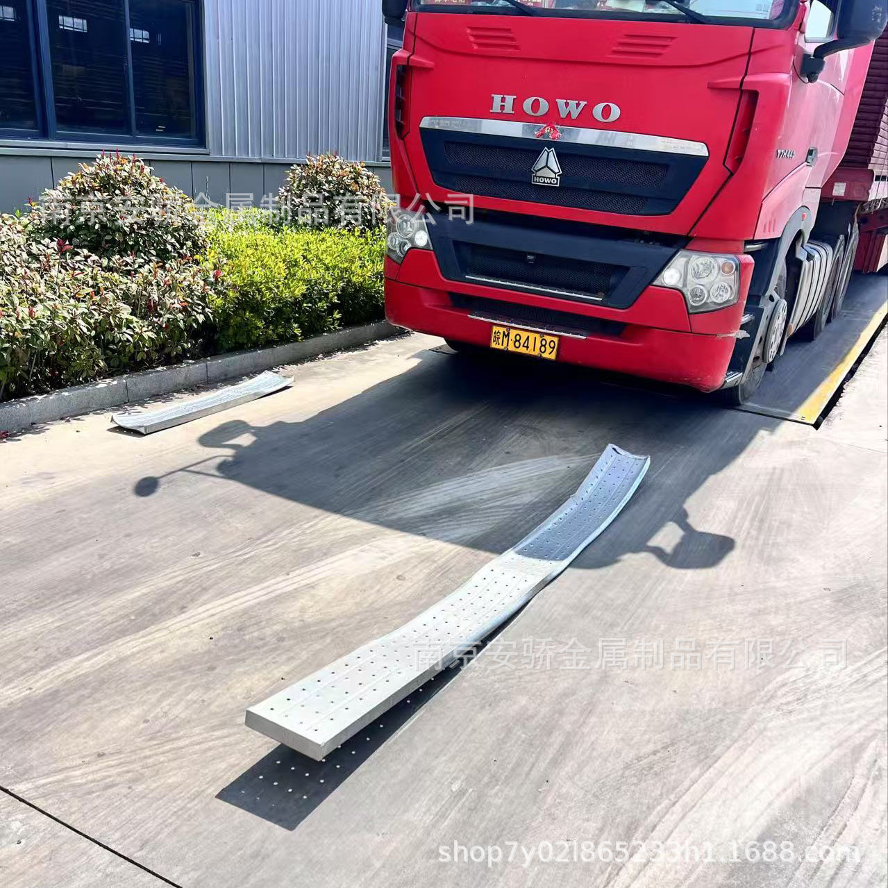 250x50x1.4x2米钢跳板脚手架钢踏板船用建筑工地钢架板厂家