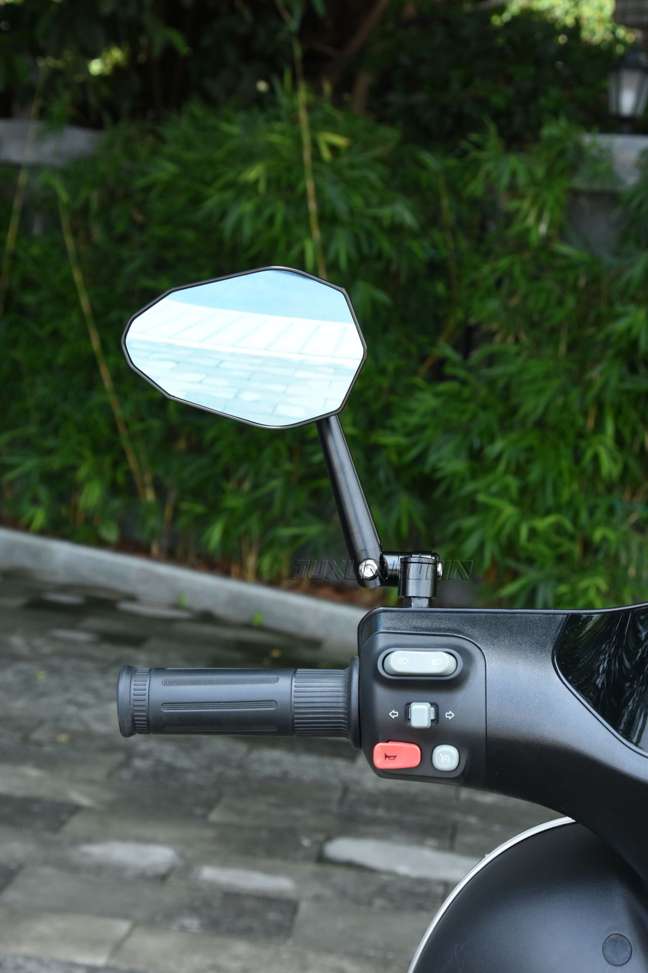 Suitable for No.9 M395C Maverick Ae5 Rearview Mirror Motorcycle Electric Vehicle Long Handle Modified Reflector