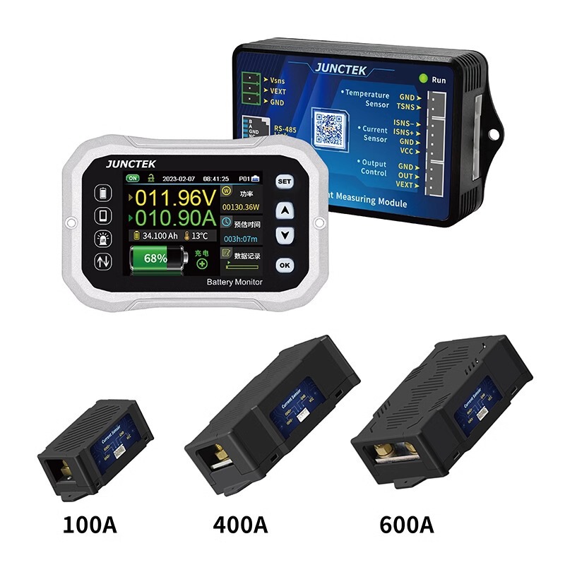 Kh-F High-Precision Coulomb Meter Lithium Battery Electric Vehicle Power Display Communication Capacity Professional Testing Instrument Rv