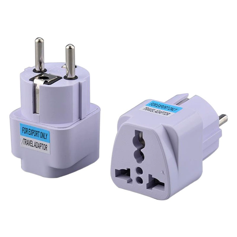 Трансграничный источник Британский Калибр Европейский адаптер калибра Американский Калибр на австралийский Калибр на немецкий Стандартный переходник Круглый плоский штекер европейского стандарта