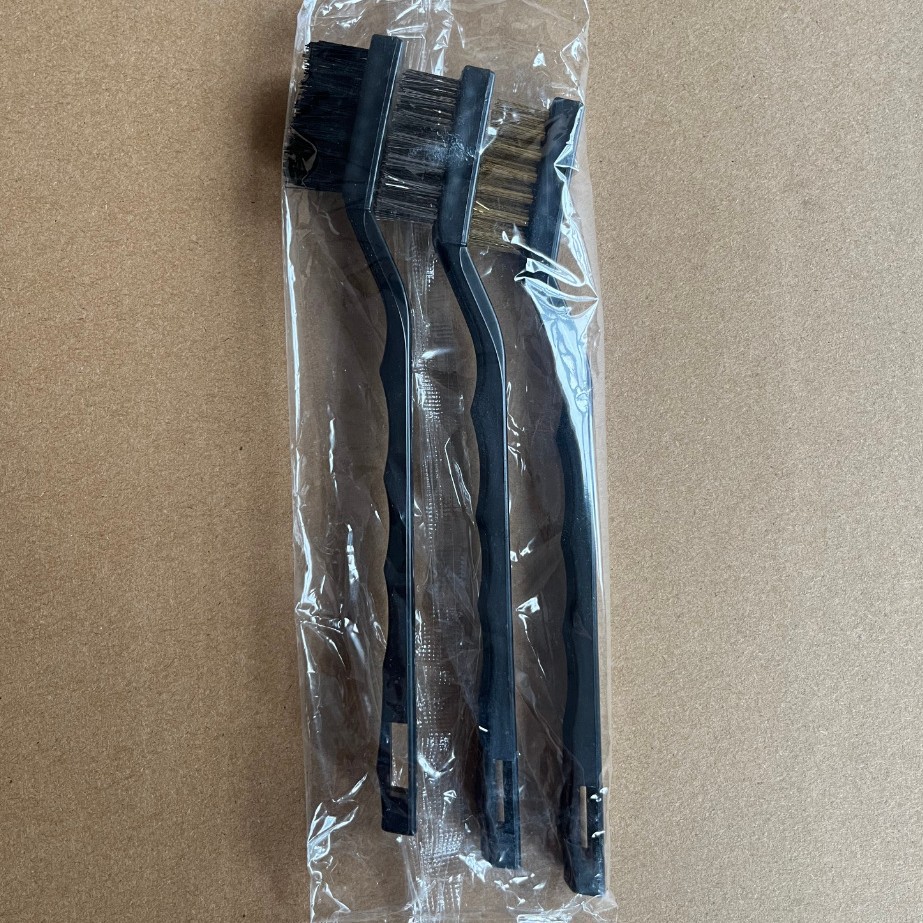 7인치 3P 검정색 손잡이 OPP 가방