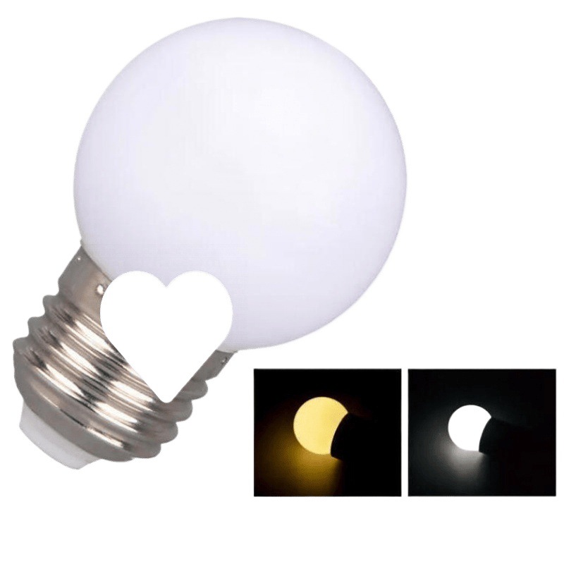 LED luz nocturna 1W3W5W hogar E27 viejo gran tornillo de luz blanca luz cálida protección de ojos una venta directa transfronteriza