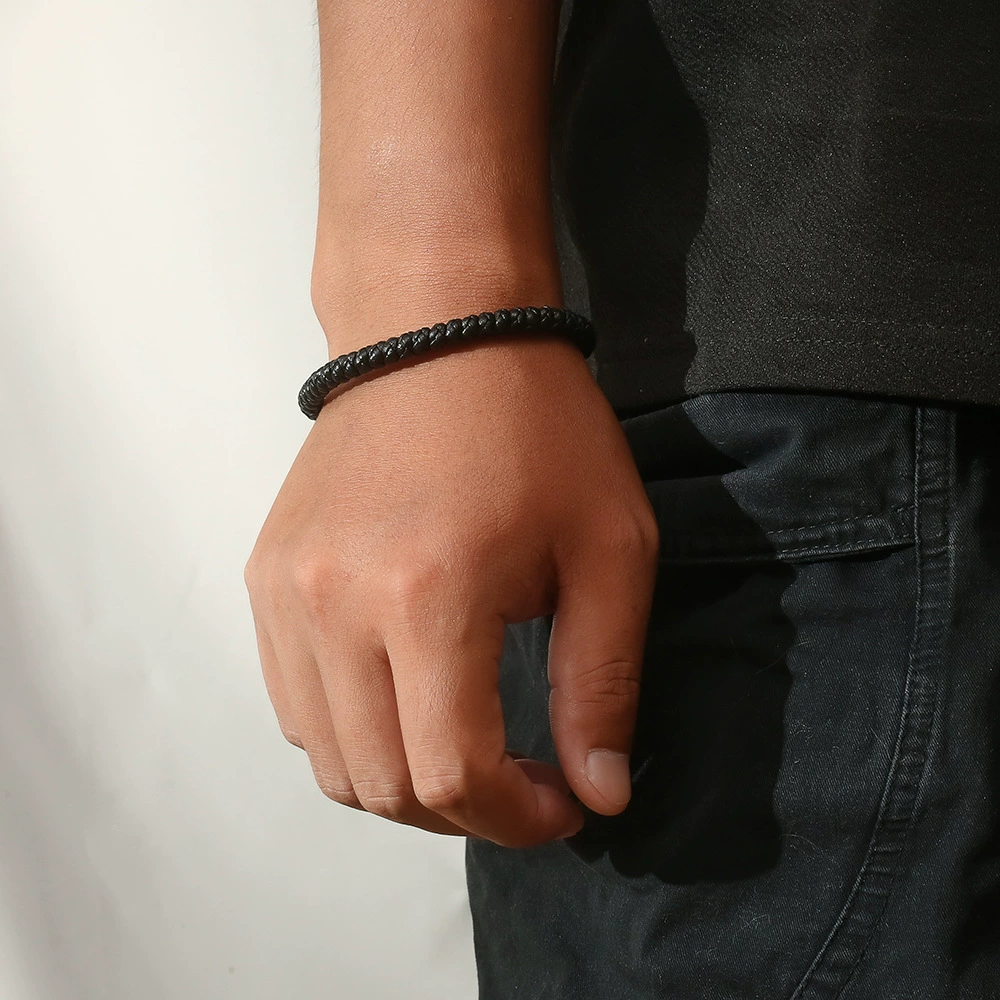 IMI Woven universal bracelet stainless steel, golden accessory