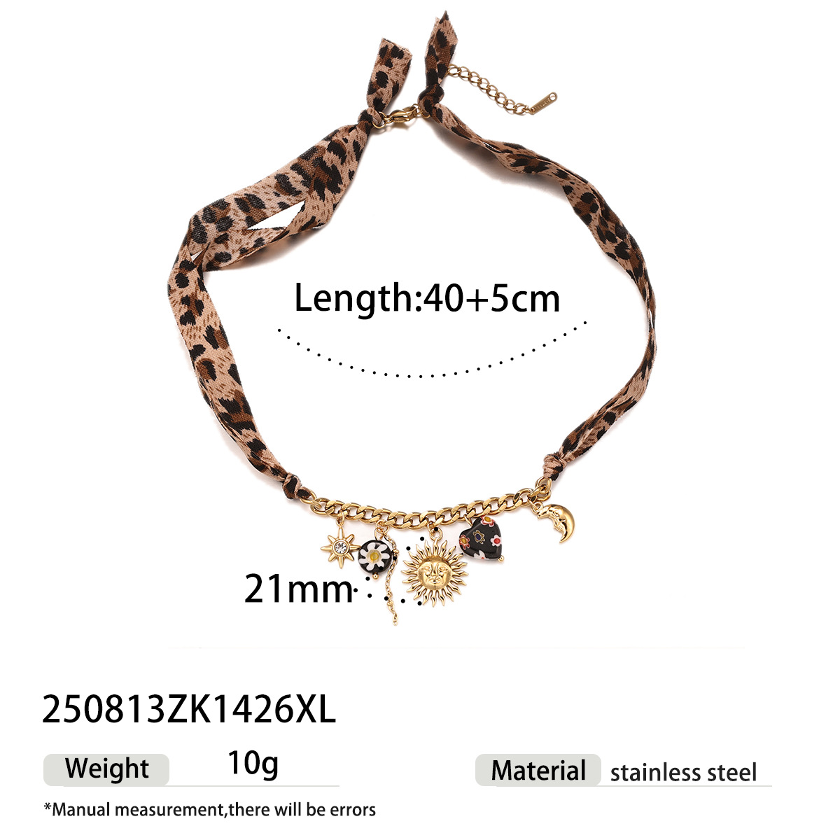 Collar de acero inoxidable de alta calidad ligero y lujoso, moda universal, bufandas de seda para mujeres, juegos de joyería, venta caliente transfronteriza image 9