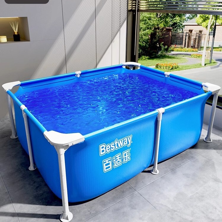 Bestway Bracket Swimming Pool Home Kidsren's Baby Swimming Pool Family Foldableable Outdoor Pool