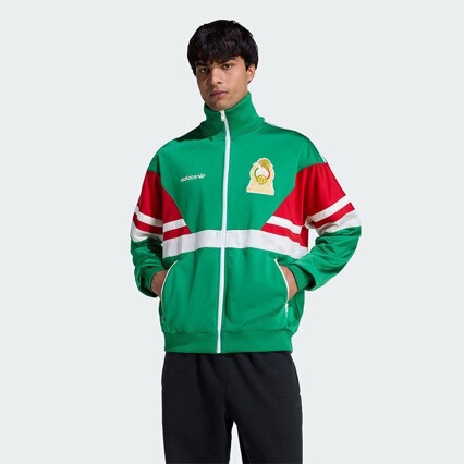 A World C Cup Mexico Retro Replica Sports Campus Style Jacket A World C Cup Mexico Retro Replica Sports Campus Style Jacket