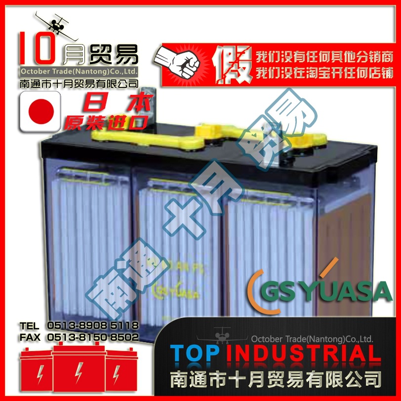 日本GS-YUASA镍镉蓄电池 CS-60-6 原装进口