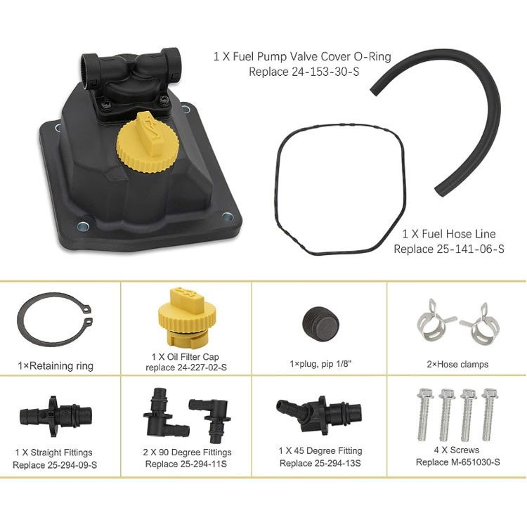 Accesorios cortacésped bomba de aceite 24-559-10-s CH18 CH19 CH20 CH24 CH25 CH21