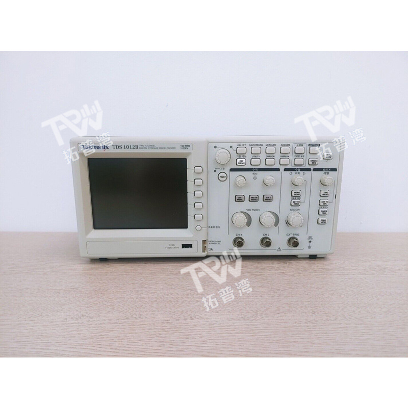 Tektronix 泰克 TDS1012B 数字存储示波器 100 MHz 双通道