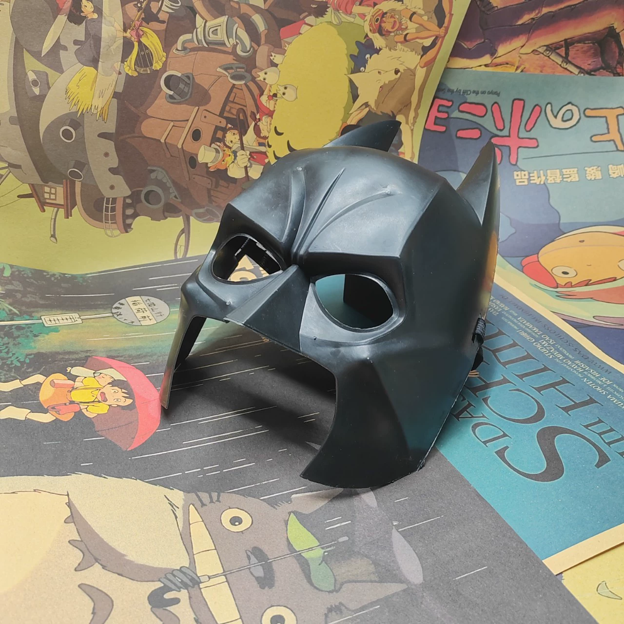 Китайская Хэллоуин полное лицо студент-косплей Batman передняя часть Batman полное лицо маска