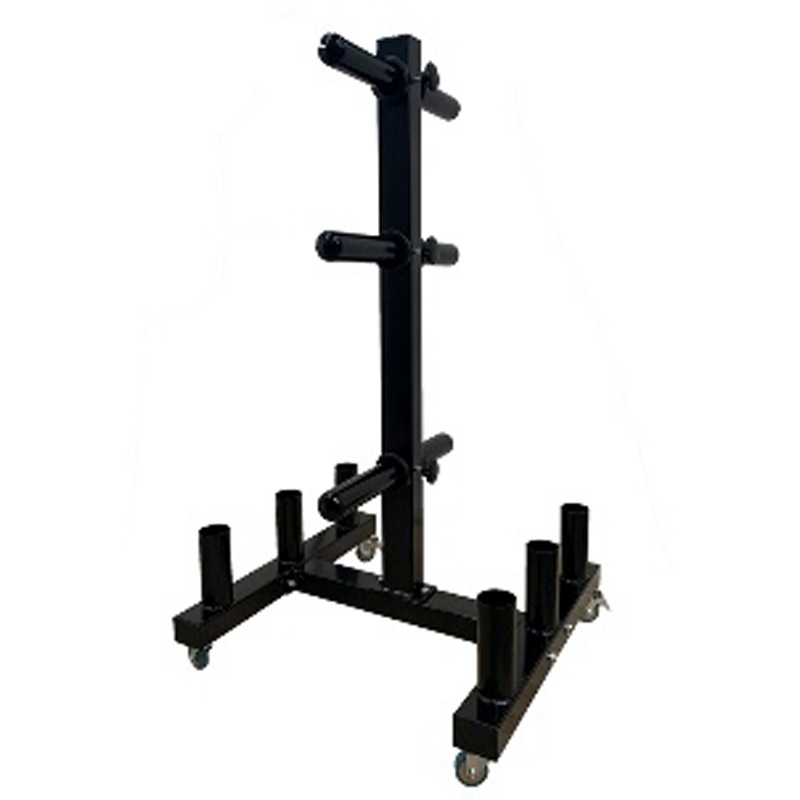 Mancuerna rack espesado tubo de acero Barbell rack hogar comercial equipo de fitness de doble capa hervidor campana rack mancuerna en forma de rack