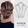 11# three-tooth hairpin-silver