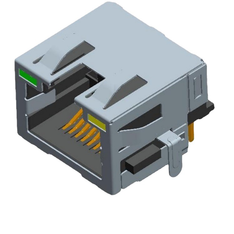 小型RJ45母座  卧式RJ45插口  宽带RJ45插座  电脑网络RJ45母座